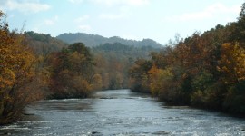 Float in a tube down the Little Tennessee River