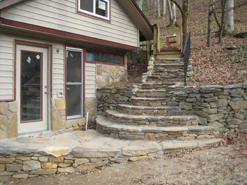 Eco Cabin steps