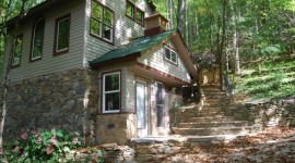 Eco Cabin steps