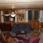 Living room in the fireplace bedroom